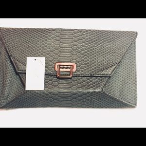 Rachel Roy Faux Suede Full Size Clutch